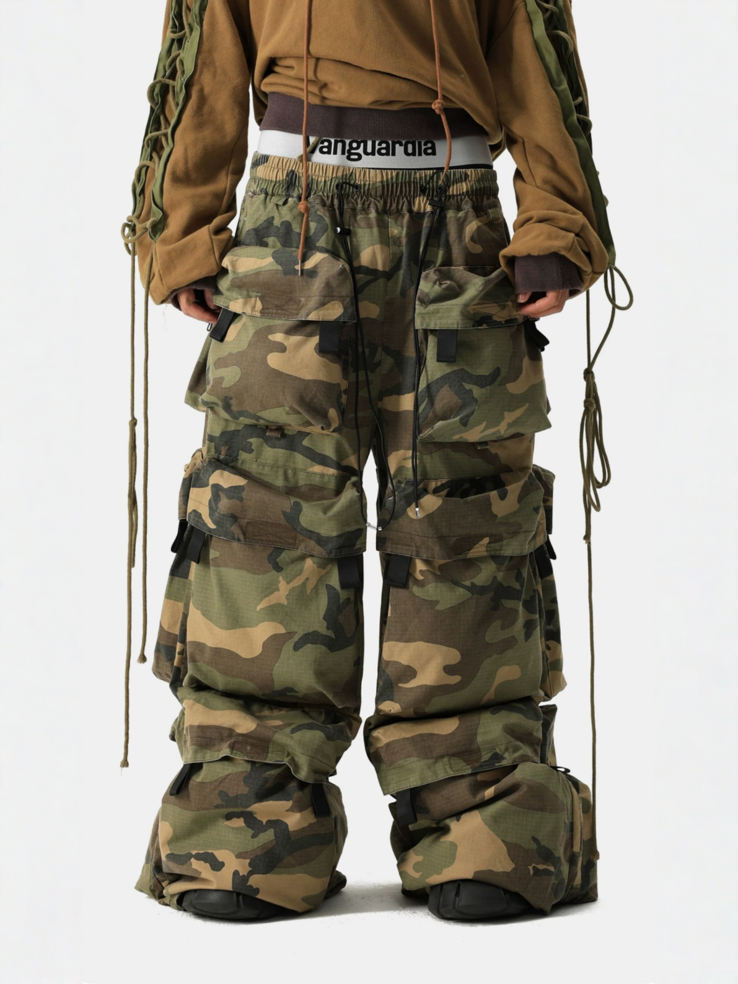 Camouflage Multi-Pocket Utility Pants
