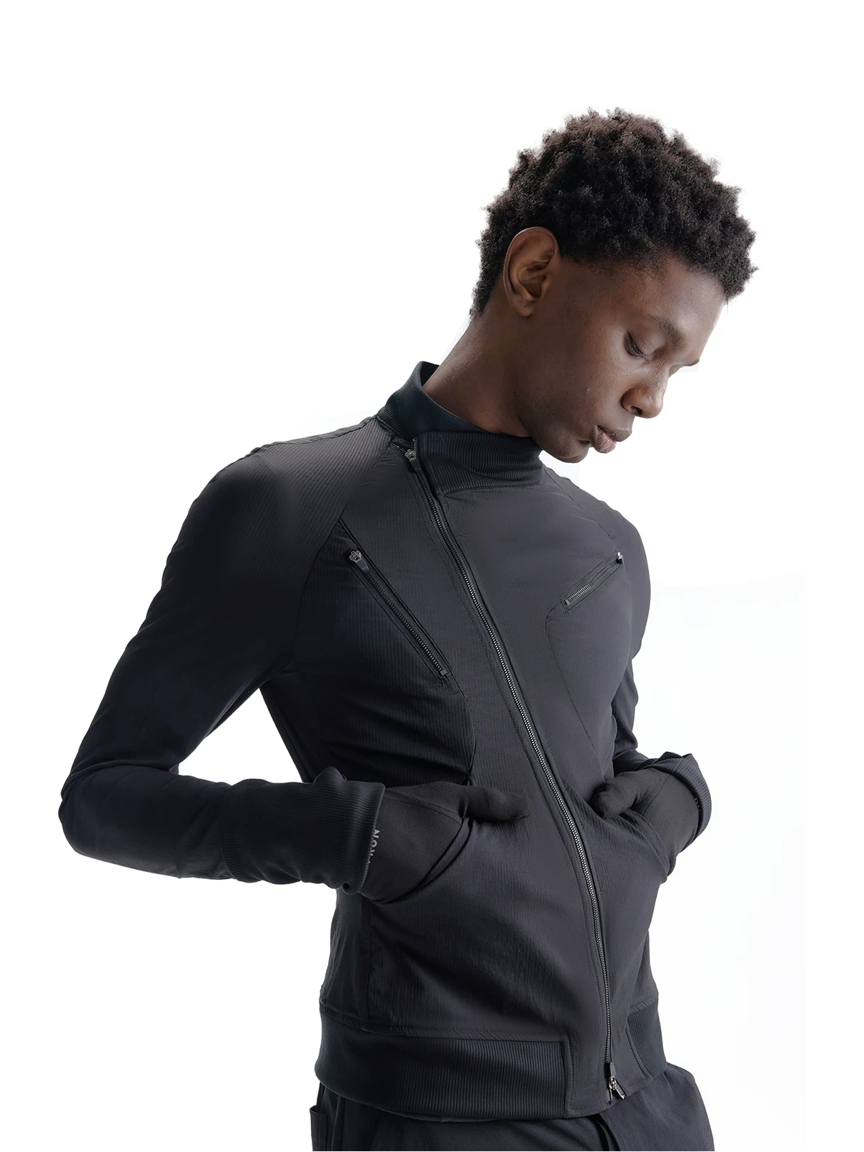 UPF100+ SENSED Dark-Stripe Cooling Sun-Protection Jacket