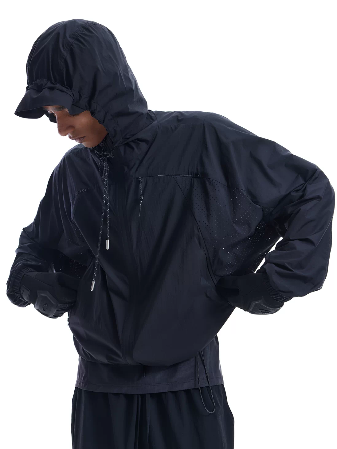UPF50+ Refractive Batwing Lightweight Hooded Sun Jacket