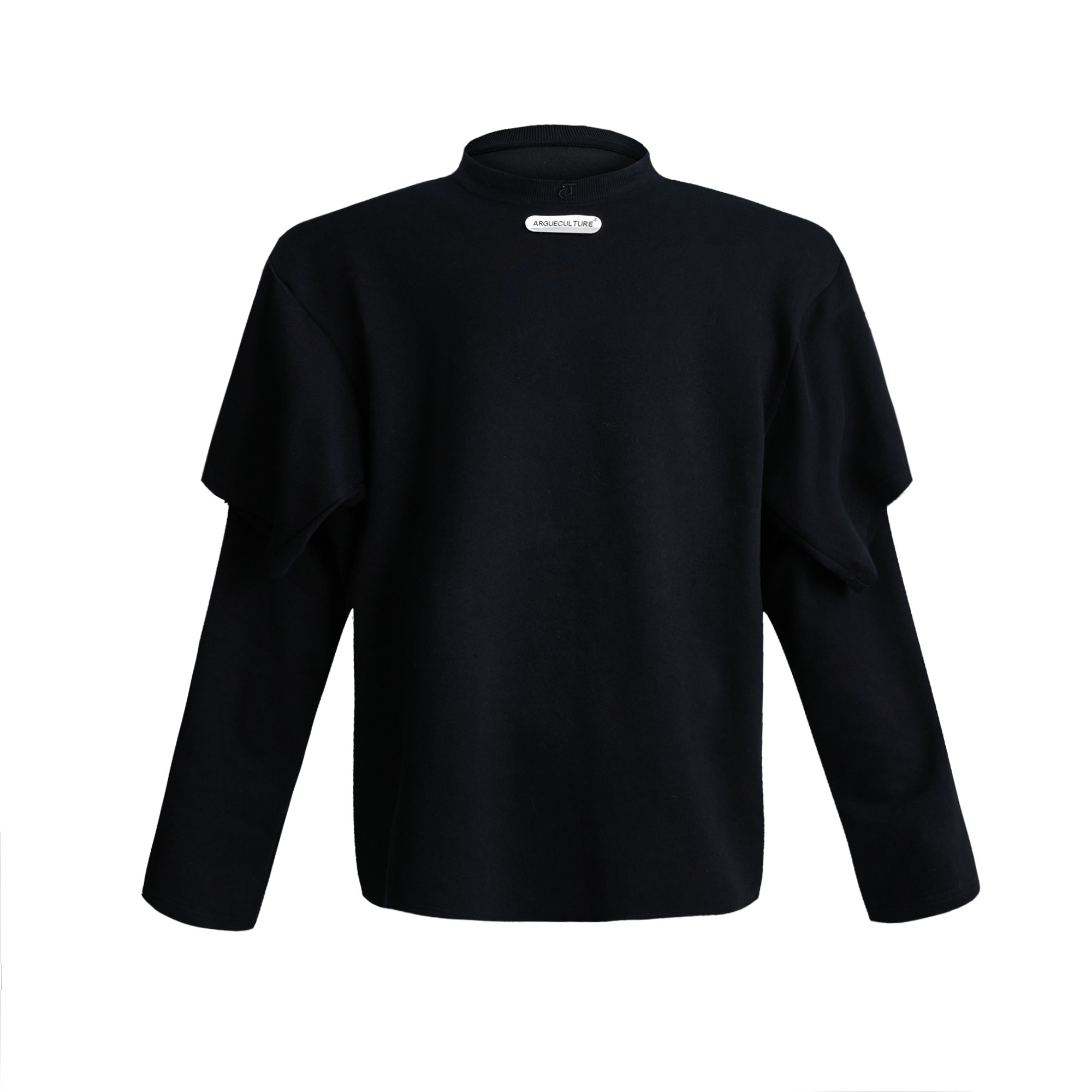 Deconstructed Color-Block Patchwork Sweatshirts