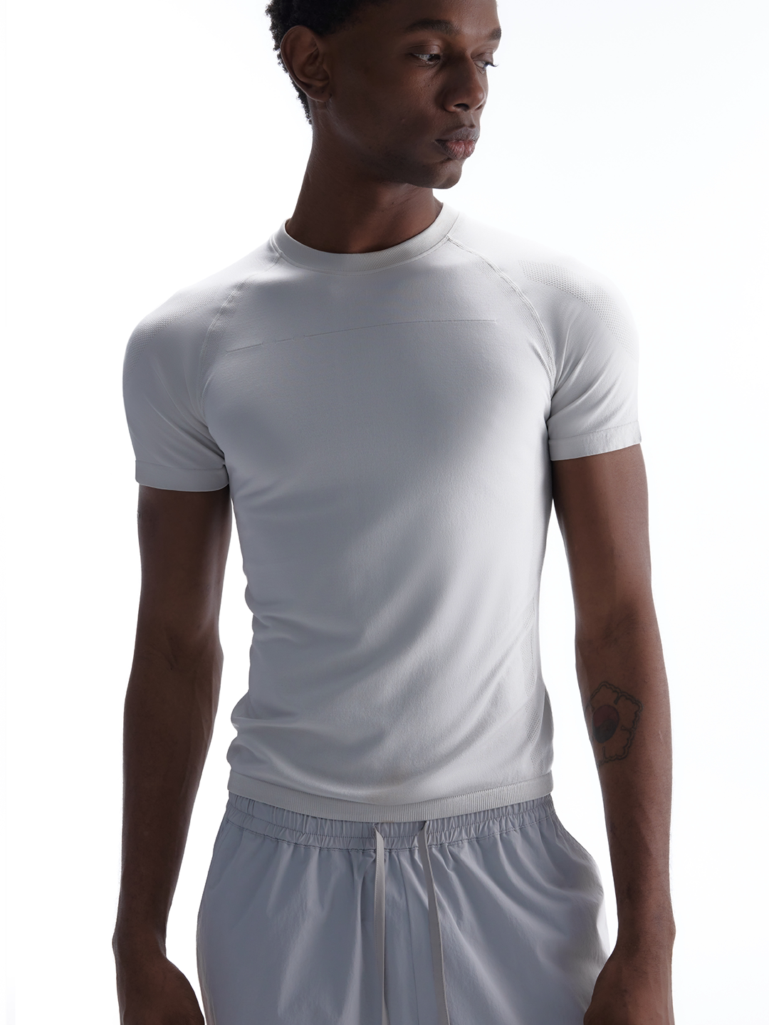 3D Honeycomb Knit Quick-Dry Training T-Shirt