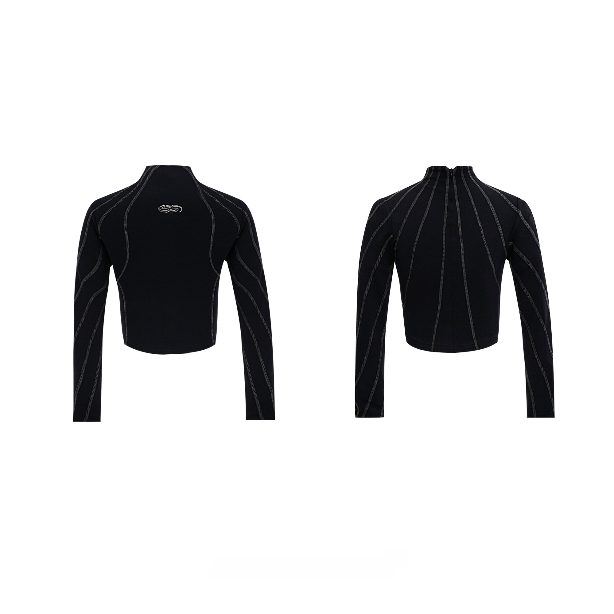 Deconstructed Irregular Long Sleeve T-Shirt