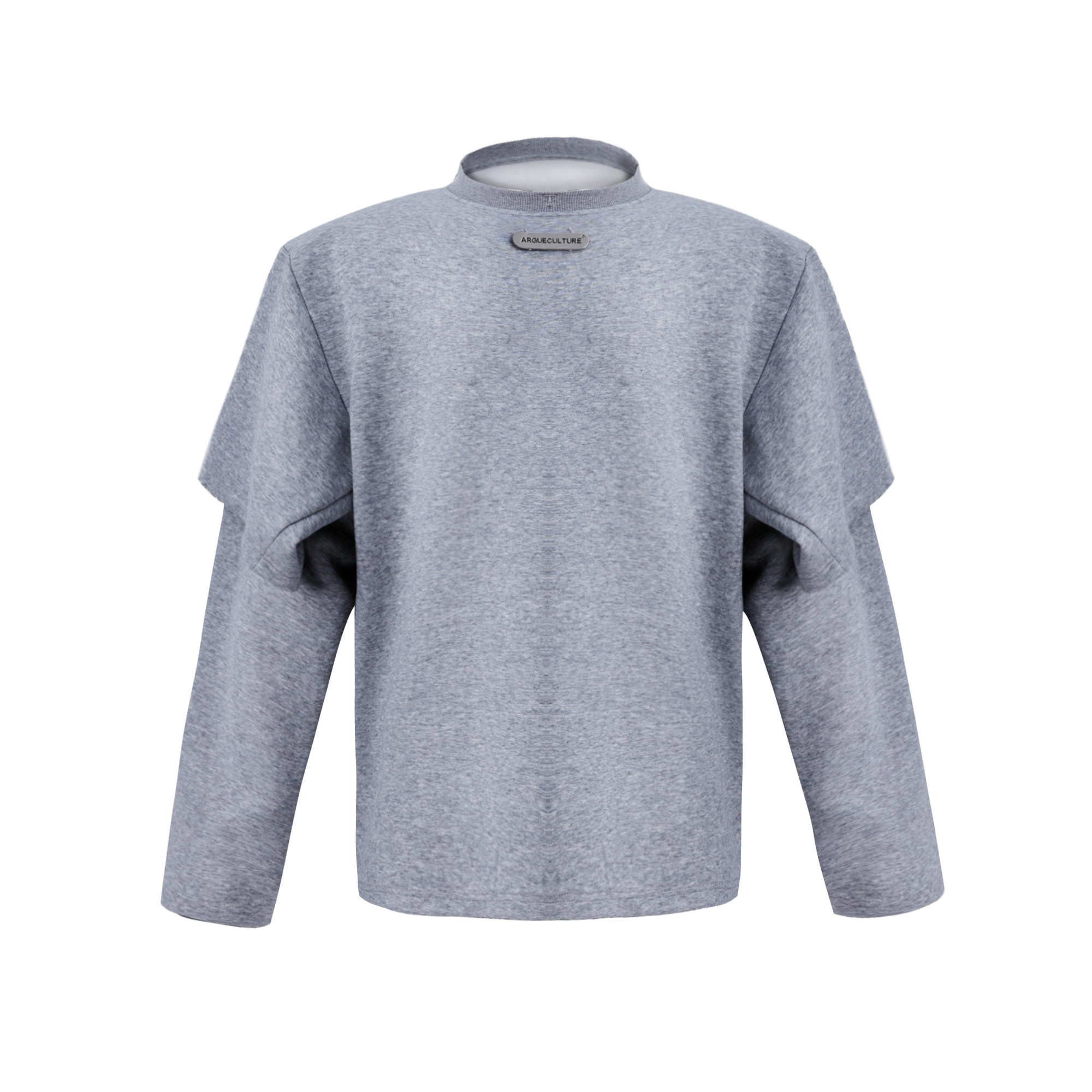 Deconstructed Color-Block Patchwork Sweatshirts