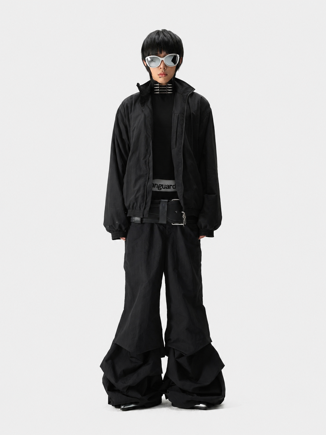 Sequential Live-Pleat Pants