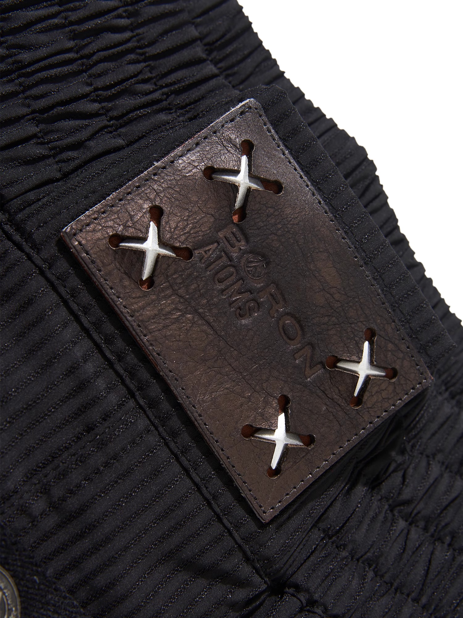 BORON ATOMS Double Waist Multi-Pocket Cargo Pants