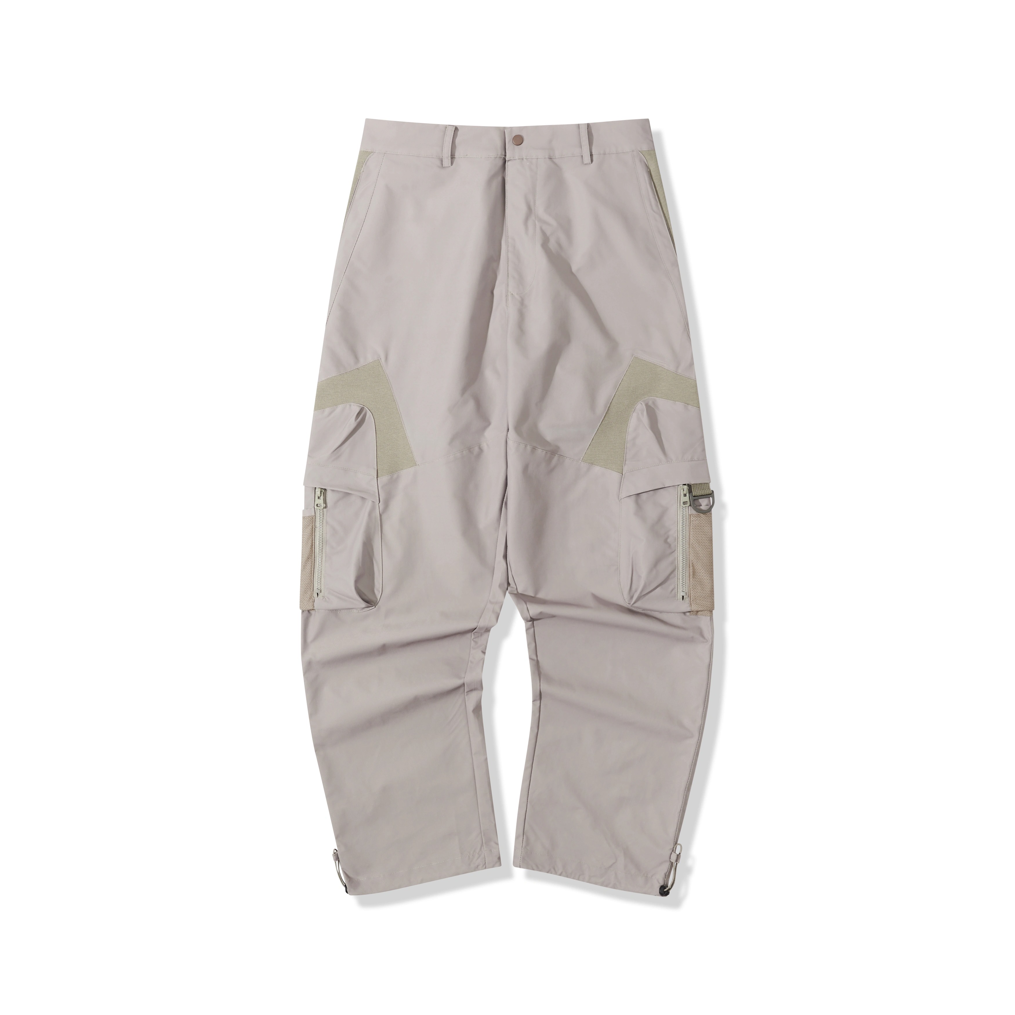 HALCYON 23AW Thread Woven Heterogeneous Patchwork Pants