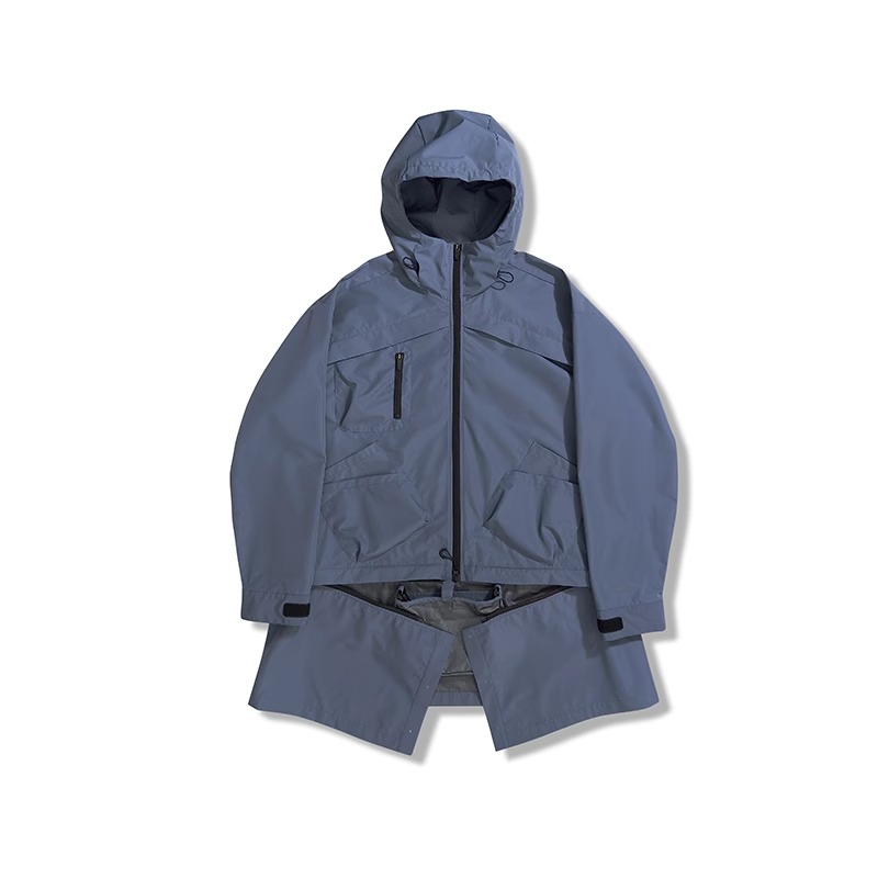 HALCYON 22AW Detachable Multi-Pocket Multi-functional Jacket Windbreaker