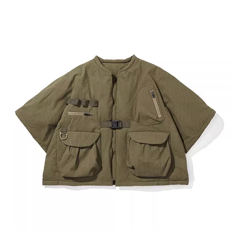 HALCYON 22AW Bubble Gauze Puffer Vest