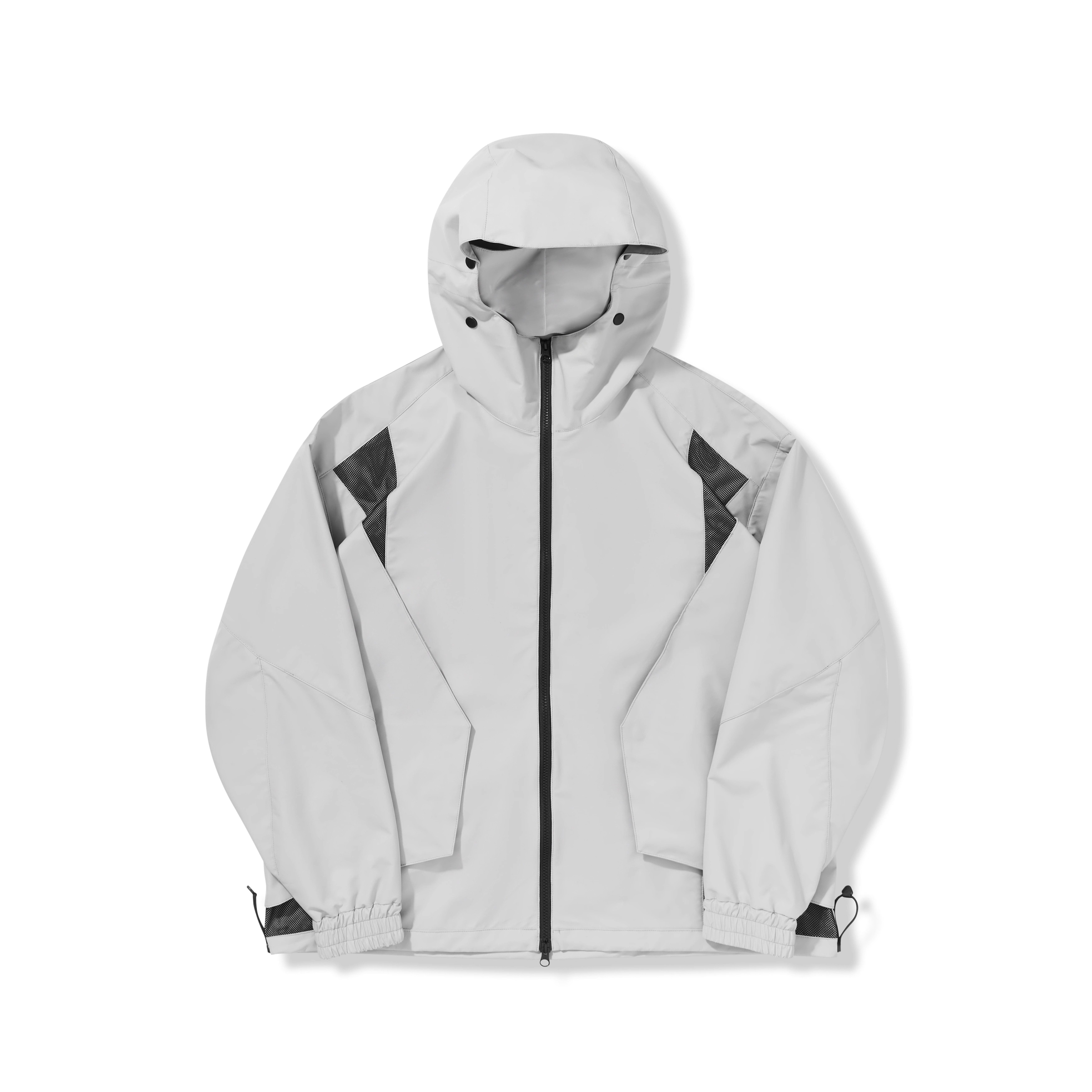 HALCYON 23AW 3-in-1 Waterproof Windproof Face Covering Shell Jacket