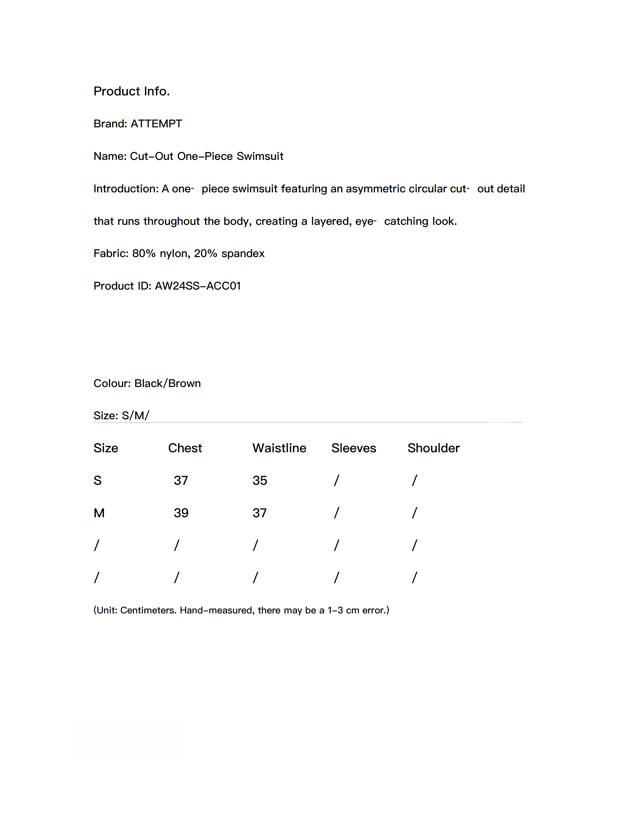 Cut-Out One-Piece Swimsuit