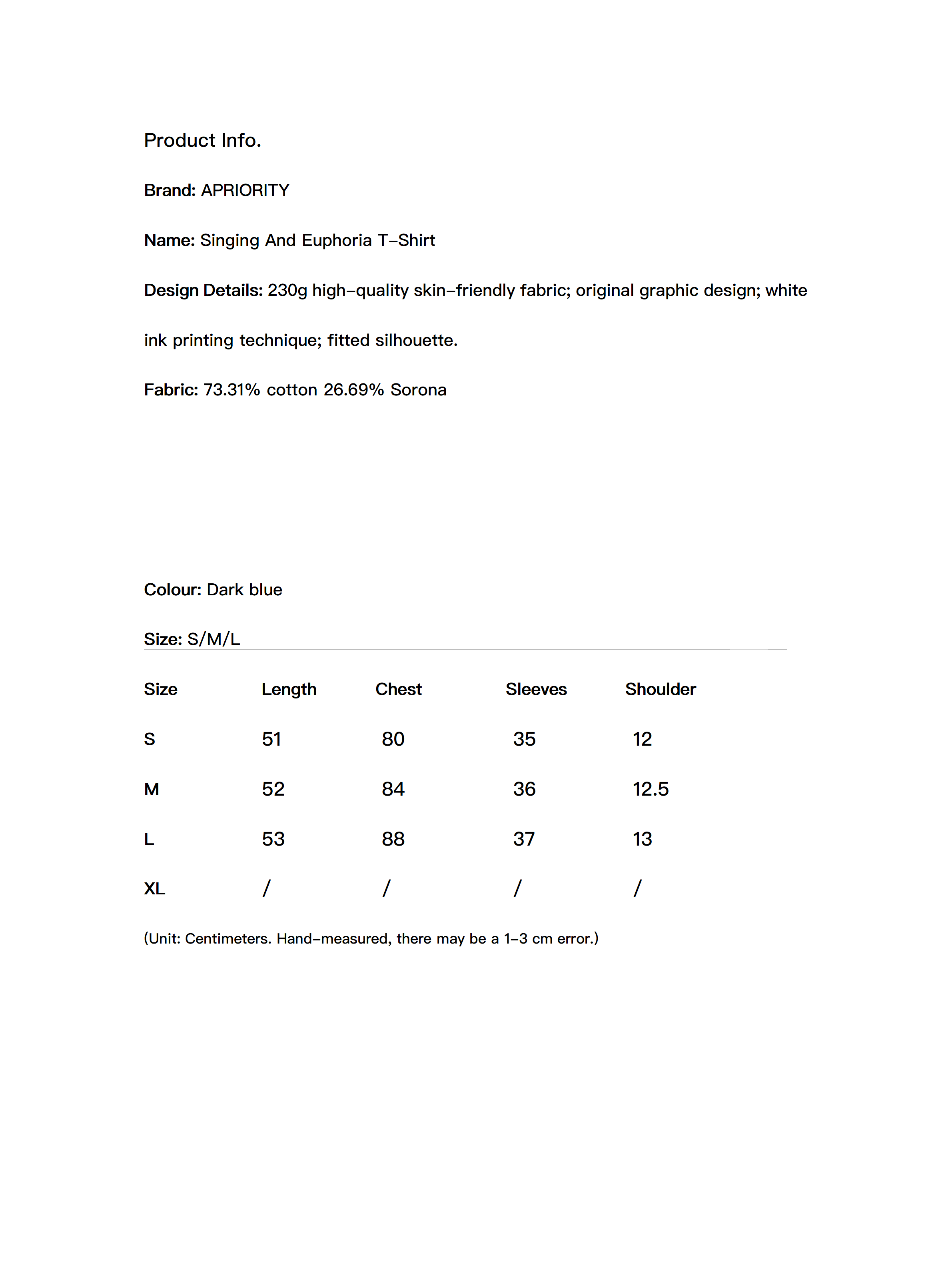 Singing And Euphoria T-Shirt