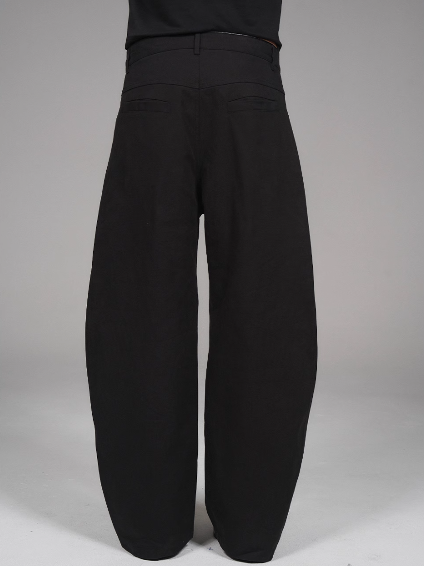 BLINDNOPLAN Level Series Leather-Trim Waist Cargo Pants