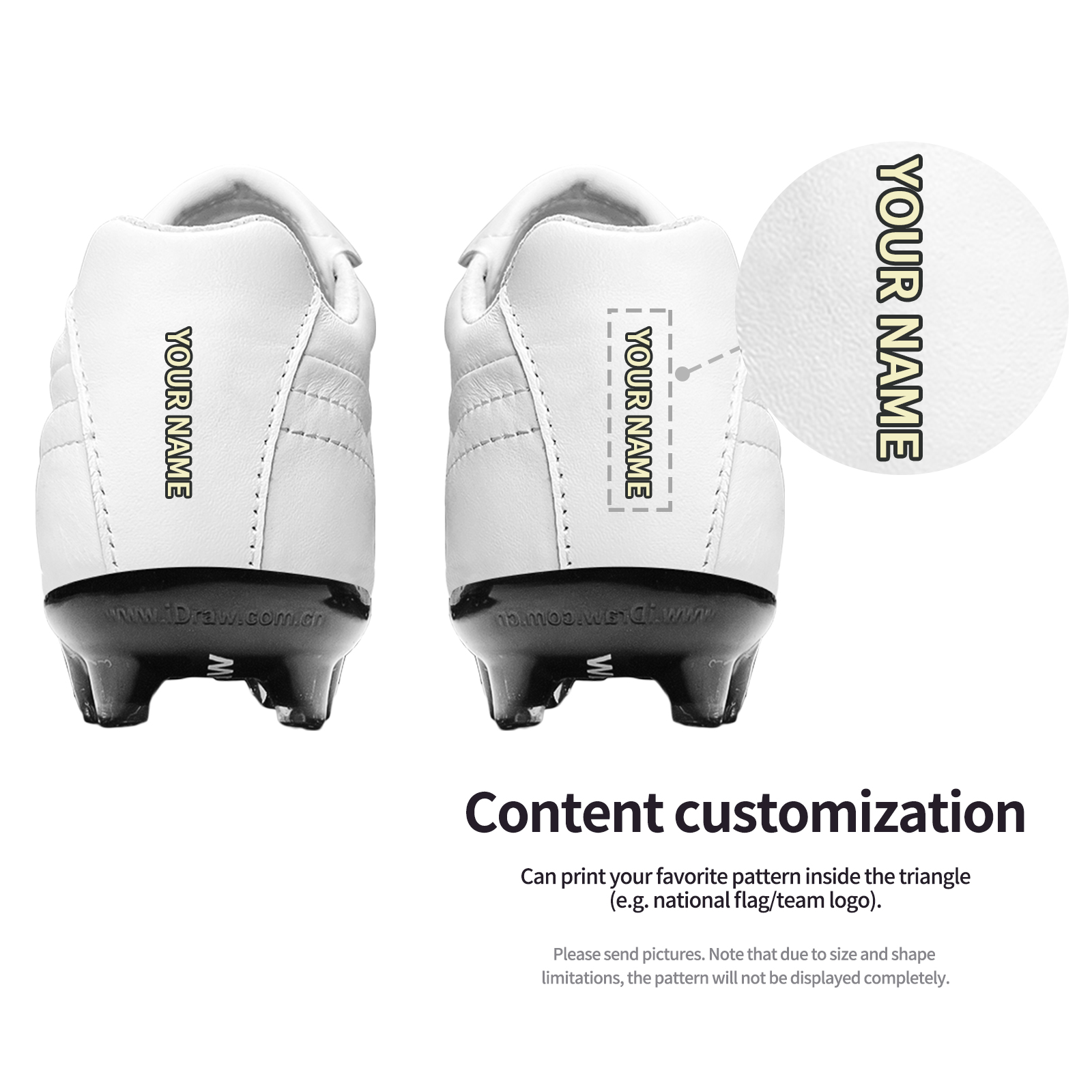 Personalized Football Boots for Mens Soccer Trainer Customizable