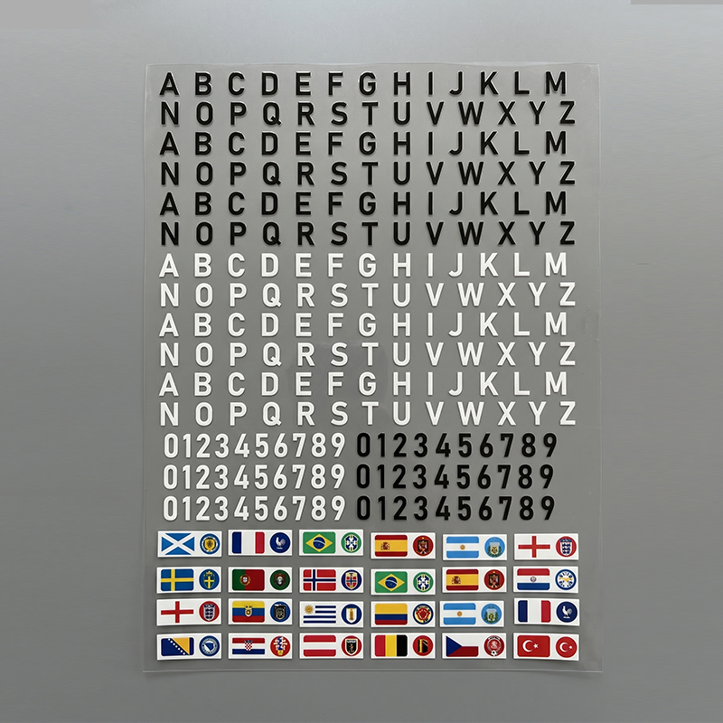National Pride Football Stickers - DIY Decals for Sneakers & Boots