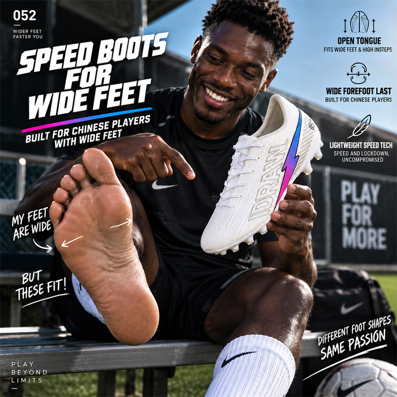 iDraw Wide Fit Custom Football Boots - Swordsman 17 Pro FG
