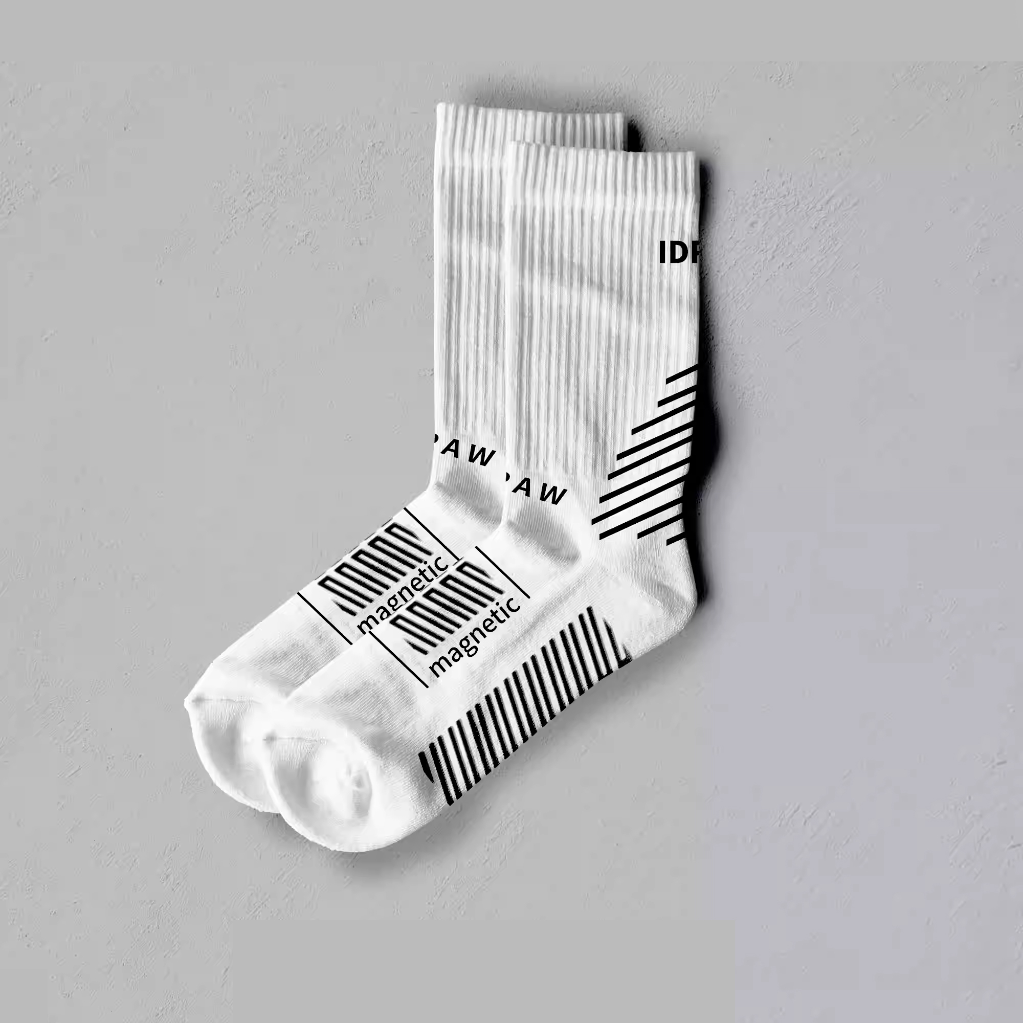 IDraw Double-sided non-slip football socks