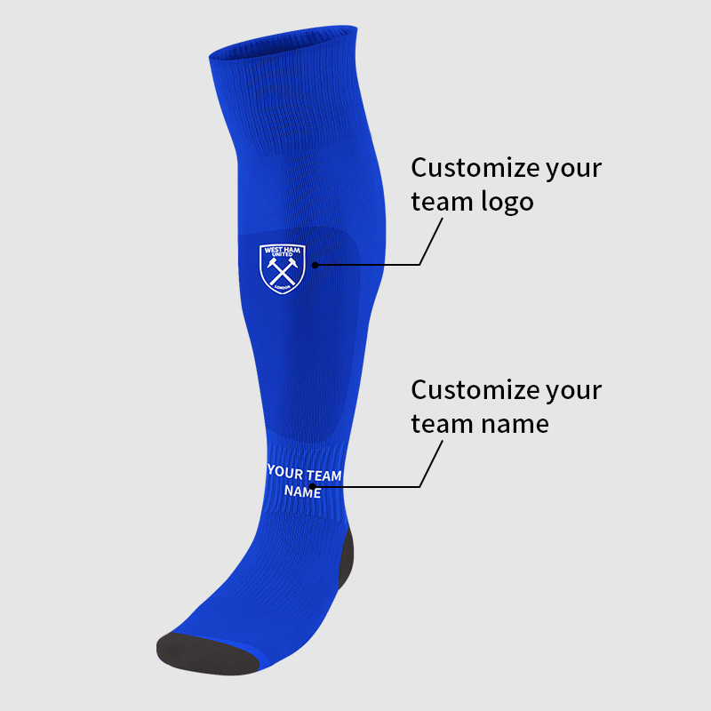 Long custom football socks