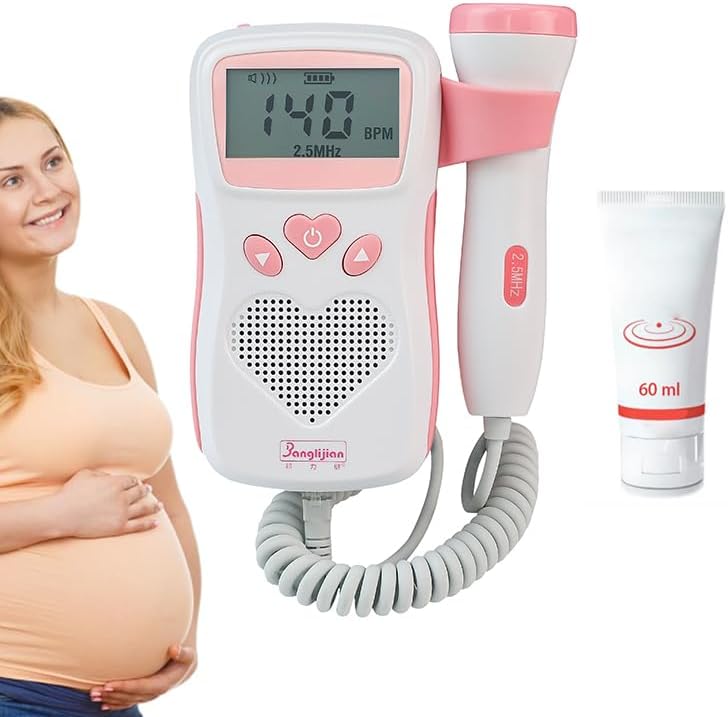 Bags for Baby Monitor Pregnancy Accessories Fetal Heartbeat Doppler Pregnancy Accessories Portable Doppler Fetal Heart Rate Monitor Z4
