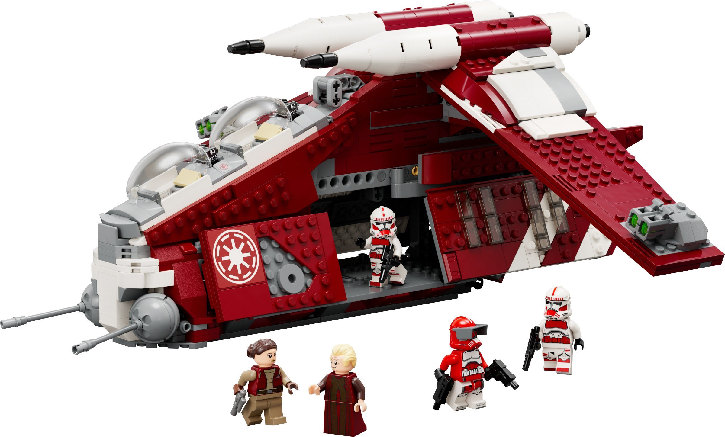 FREE SHIPPING Coruscant Guard Gunship MOC LEGO BUILDING BLOCK STAR WARS 75354
