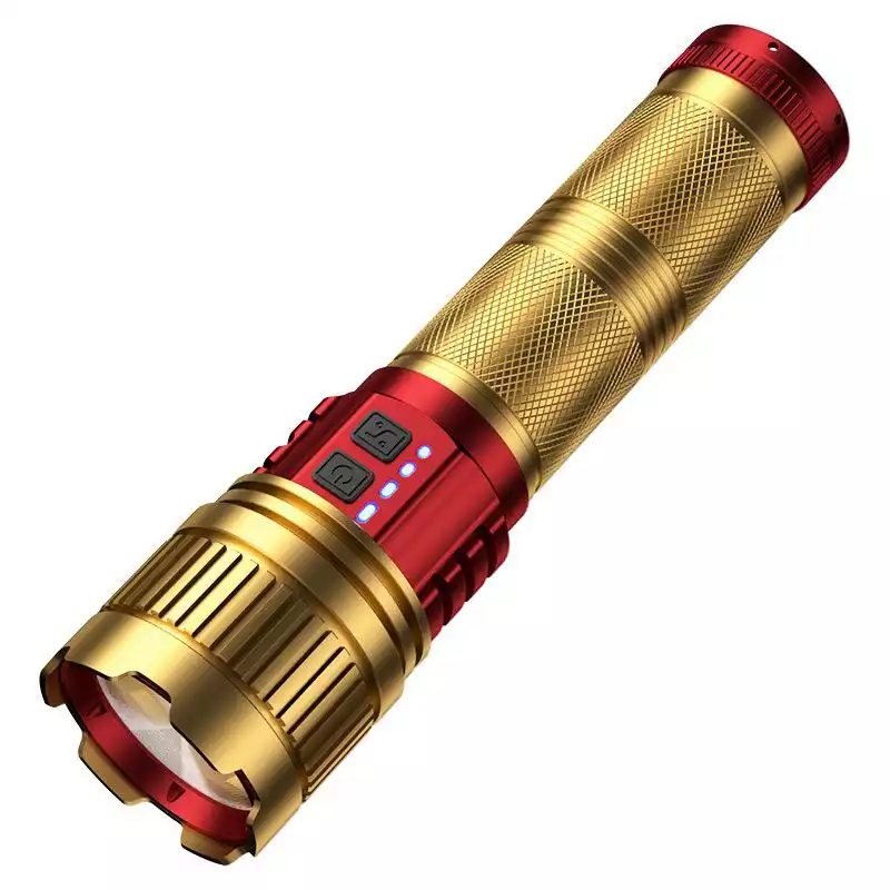 【SG-G400】🔥Last Day Promotion 80% OFF🔥LED Rechargeable Tactical Laser Zoom Flashlight