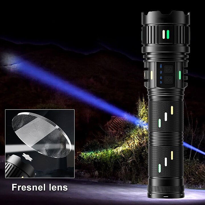 【SG-G400Y】🔥HOT SALE NOW 80% OFF🔥 - LED Rechargeable Tactical Laser Zoom Flashlight 100000 Lumens