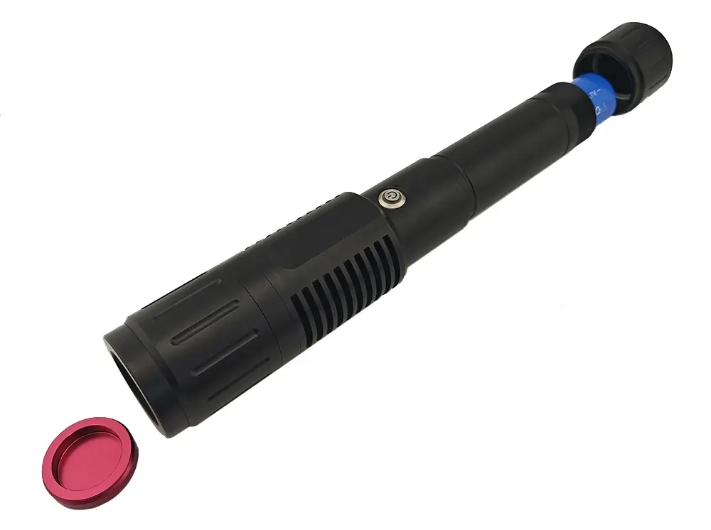 【SG250】🔥⏰Powerful Adjustable Focus Handheld Blue Laser Pointer 450nm 25W 520NM 5W