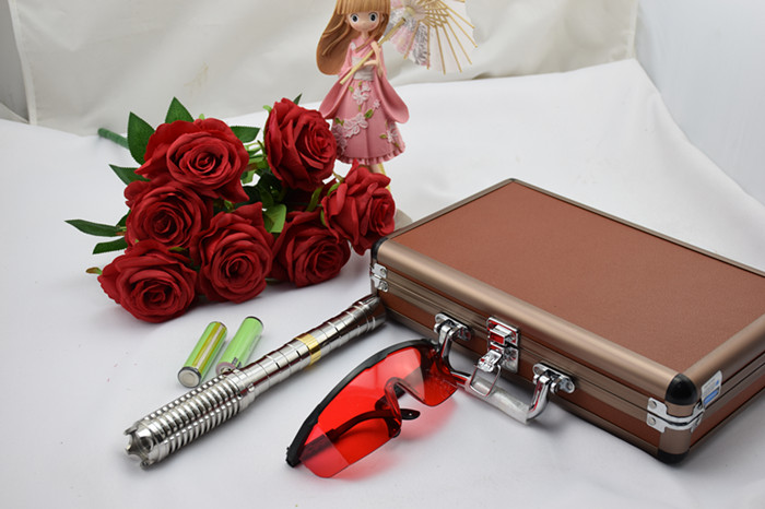 【SG990】🔥⏰High-end Made of Stainless Steel Powerful 450nm 10000mW Blue Laser Pointer 