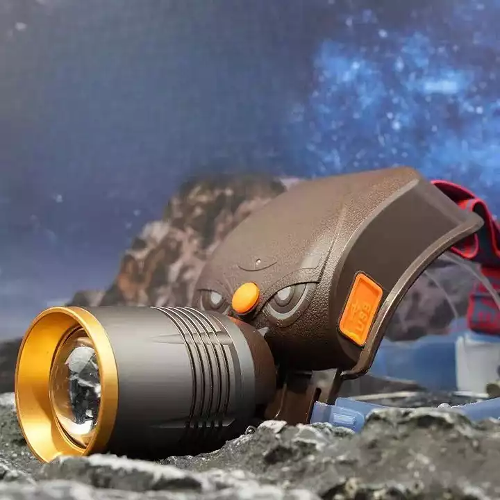 Brightest Rechargeable Waterproof Sensor LED Headlamp
