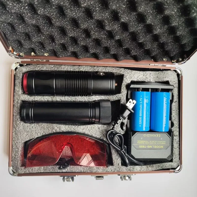 【SG150】🔥⏰Powerful Adjustable Focus Handheld Blue Laser Pointer 450nm 15000MW Green Laser 525nm