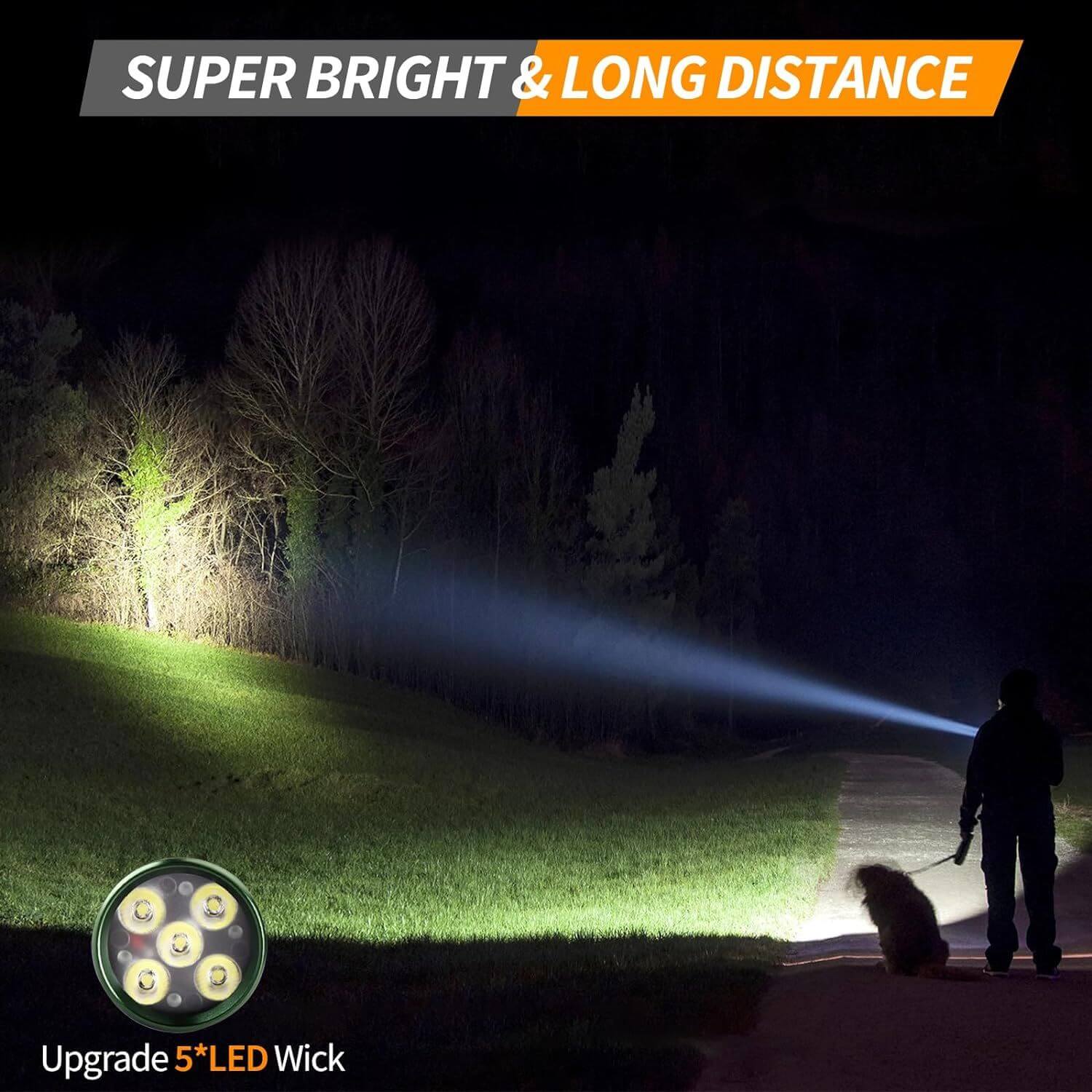 【SG-819】🔥🎁Rechargeable High Power Mini EDC Tactical Flashlight Portable Pocket Torch for Emergencies