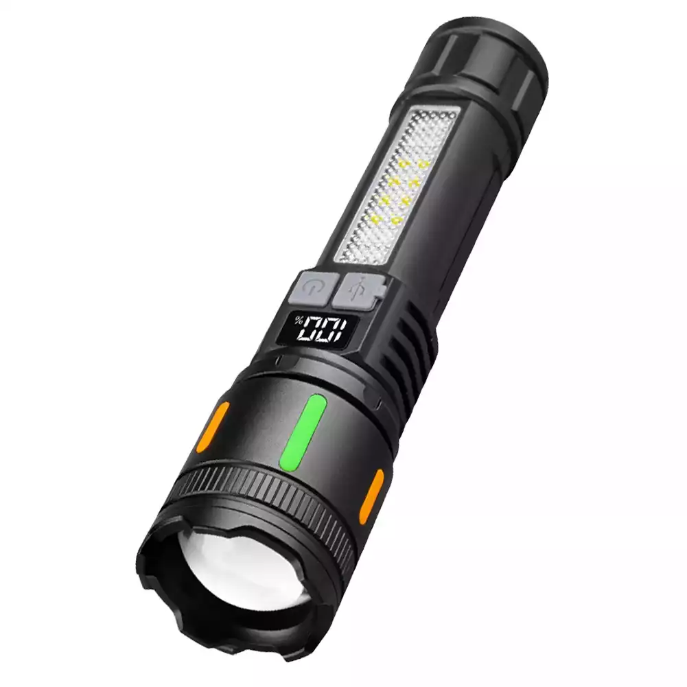 【SG-C0B03】🔥⏰Powerful White Laser Tactical Rechargeable Flashlight