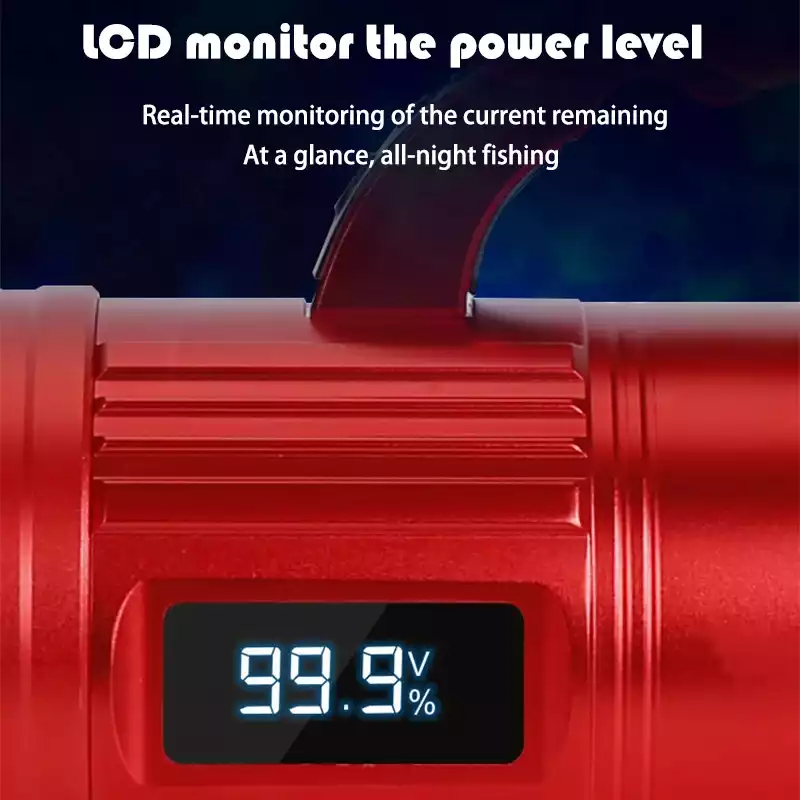 Super Bright Rechargeable Night Fishing Light 90000 Lumens