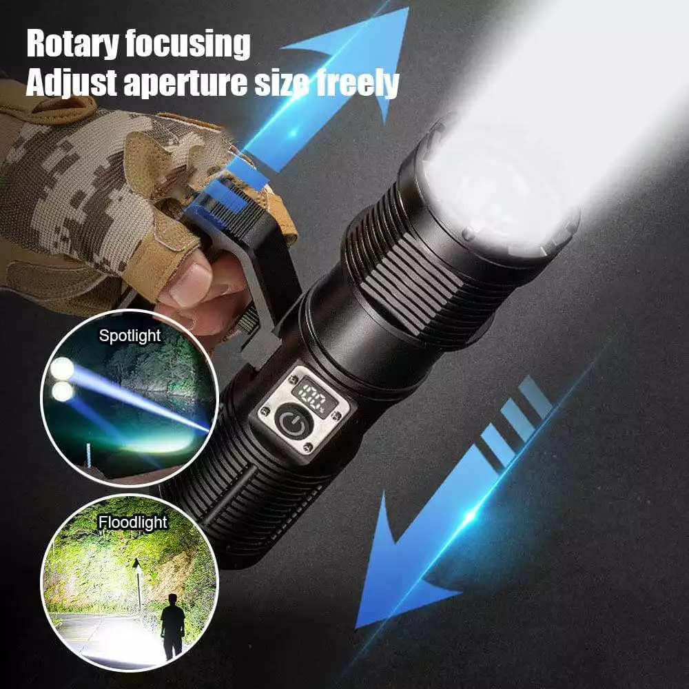 【SG310】🔥🎁Super Bright Rechargeable Most Powerful Searchlight Multifunctional Flashlight