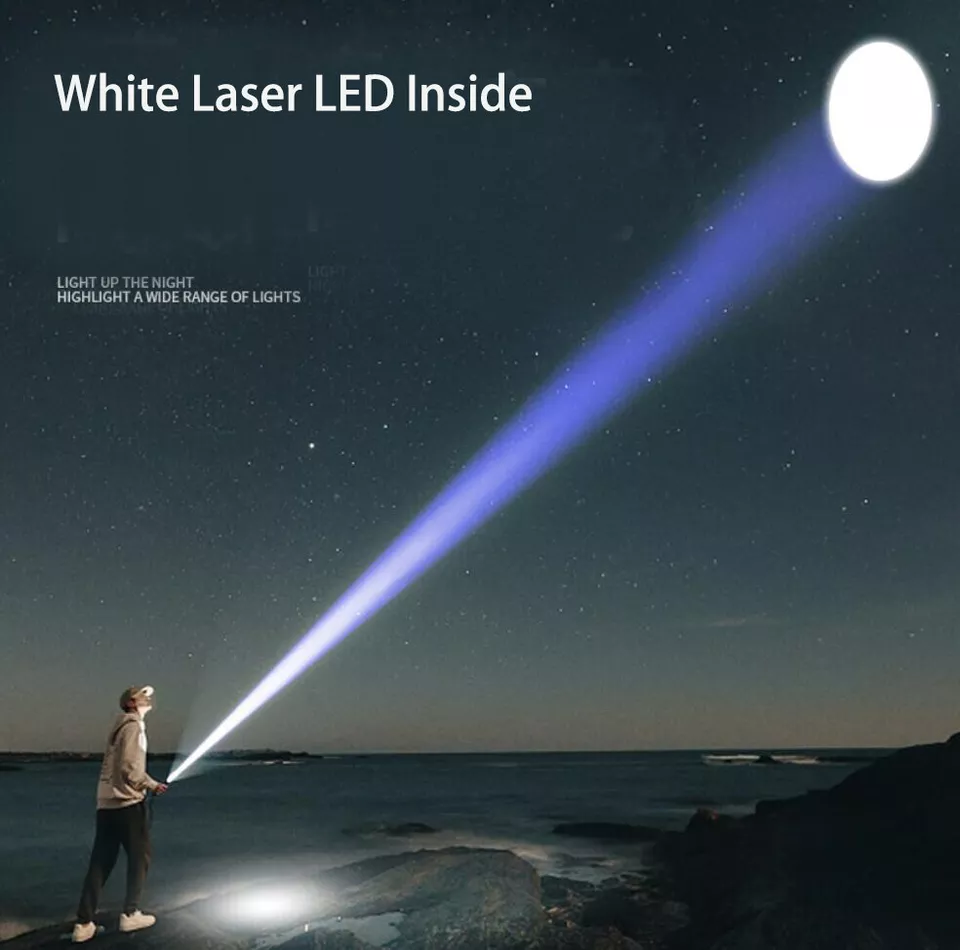 【SG670】🔥⏰4 in 1 Rechargeable Laser Pointer+Zoomable Flashlight