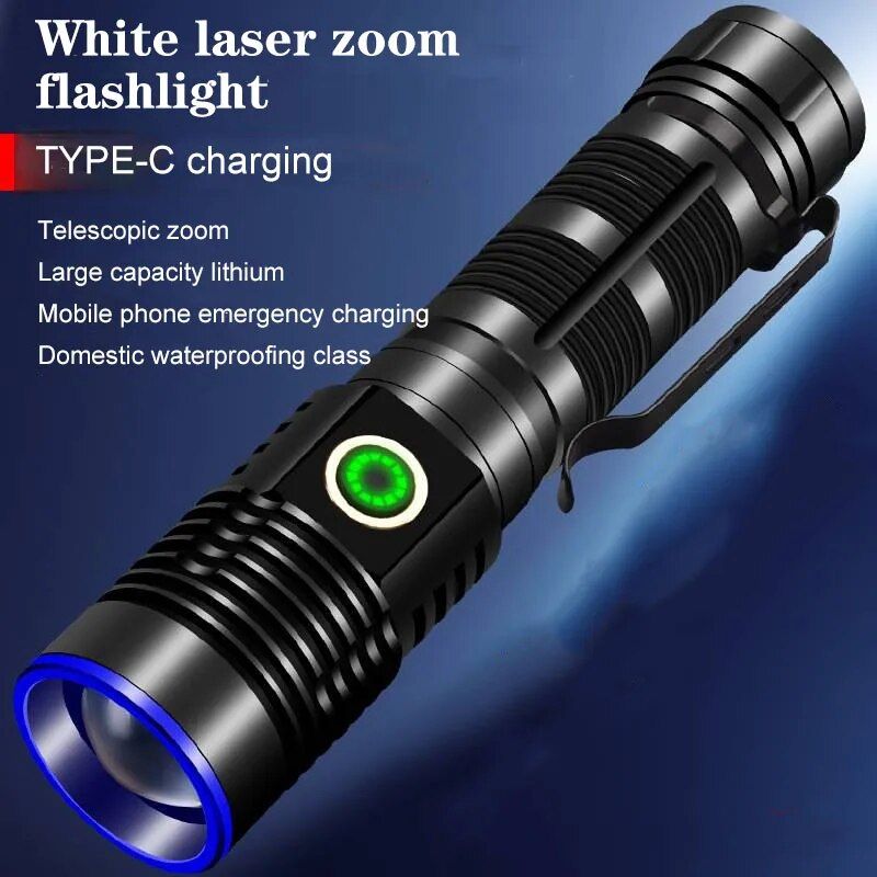 【SG-217】🔥Flashlight Usb Charging Ultra Powerful Rechargeable Battery Camping High Power Led Portable Lamp Torch Spotlights Fishing