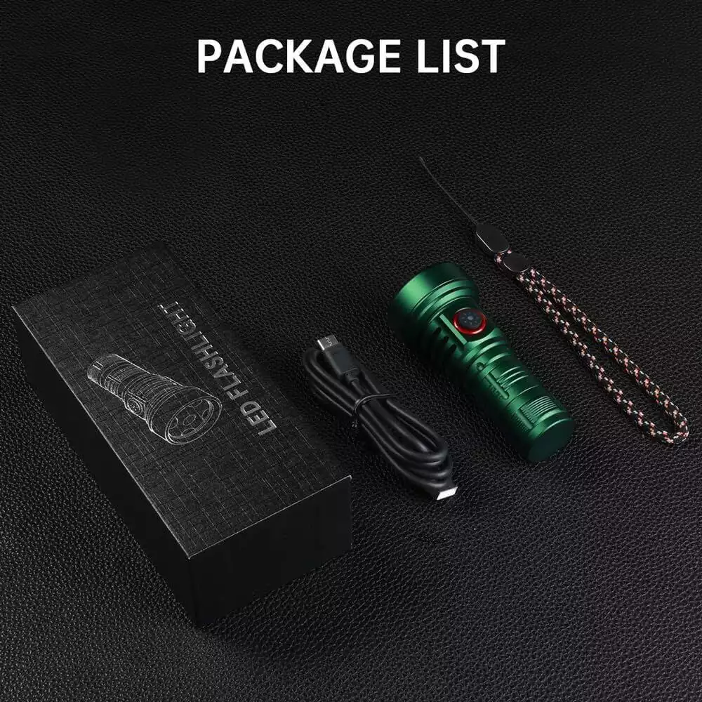 【SG-819】🔥🎁LED Rechargeable Tactical EDC Flashlight