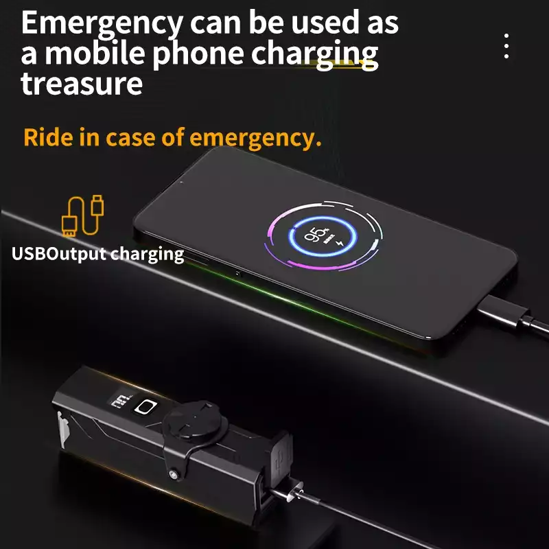 【SG-Q03】🔥⏰ Powerful Rechargeable Waterproof Bicycle Light 