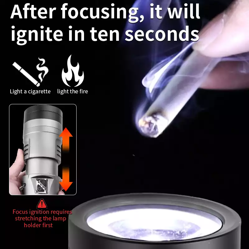 Super Bright Rechargeable Tactical Flashlight