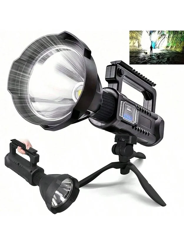 Super Bright Rechargeable Tactical Outdoor Searchlight