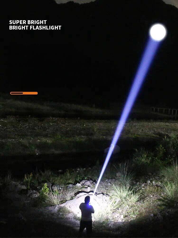 【SG-X22】🔥Super Bright Rechargeable Tactical Laser Zoom Flashlight 100000 Lumens