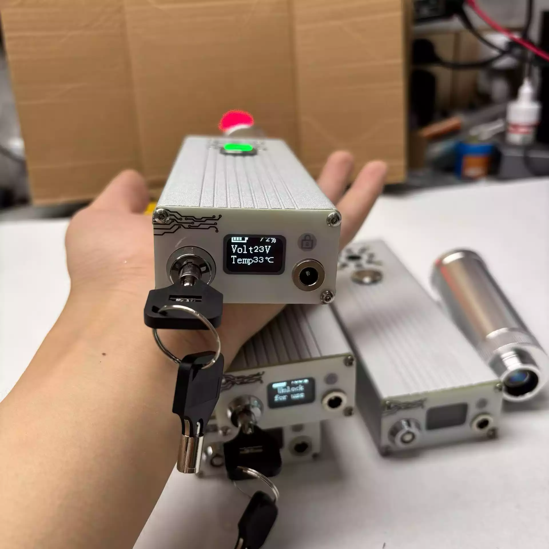 Powerful 120W Handheld Laser Pointer