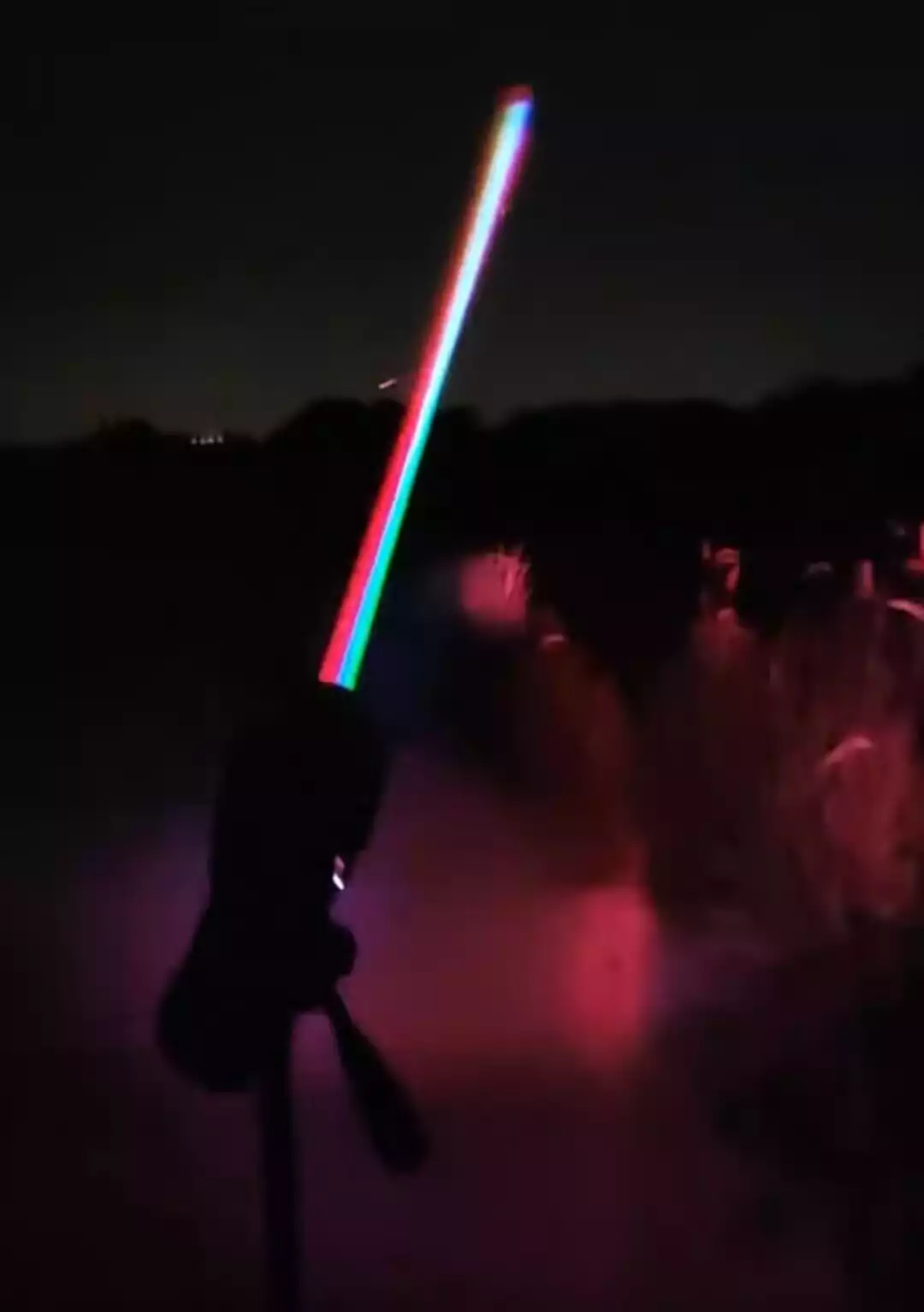 World's First Handheld RGB Laser Dazzler