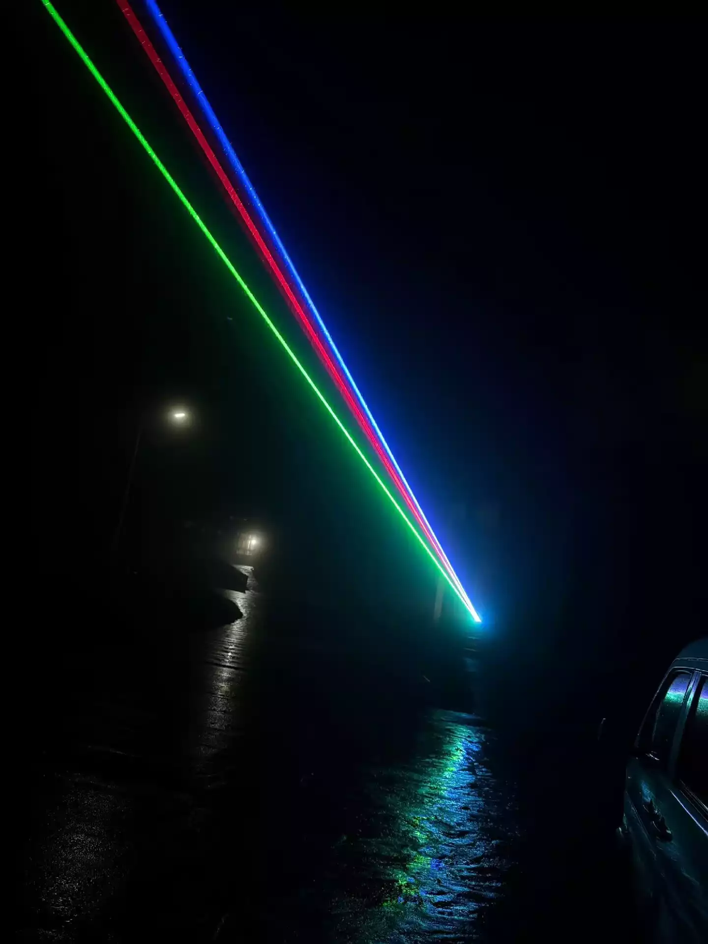 Handheld 455nm 6W 640nm 2W 525nm 1.6W Laser Pointer