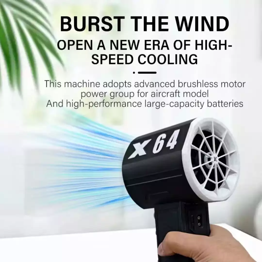 800W Handheld Powerful Turbo Jet Fan