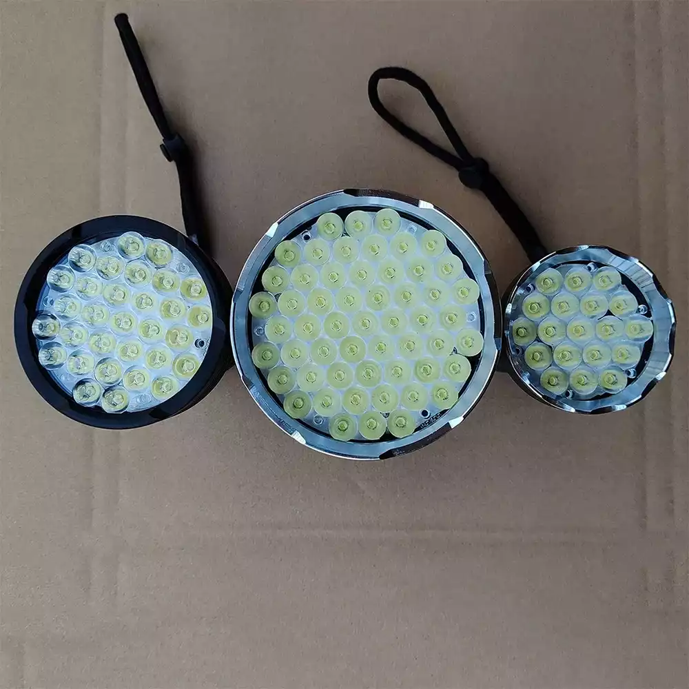 【SG-W520】🔥⏰Brightest Rechargeable Tactical Flashlight 200000 High Lumens