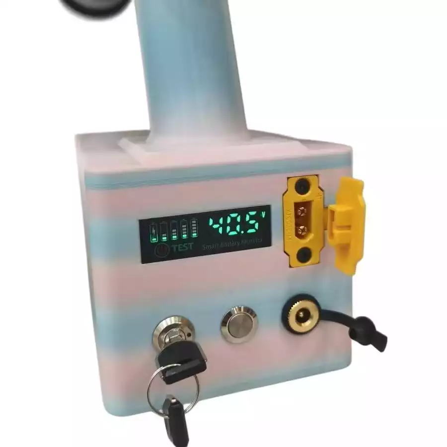 Powerful 500W Handheld IR Laser Pointer With Safety Keys And Battery Display