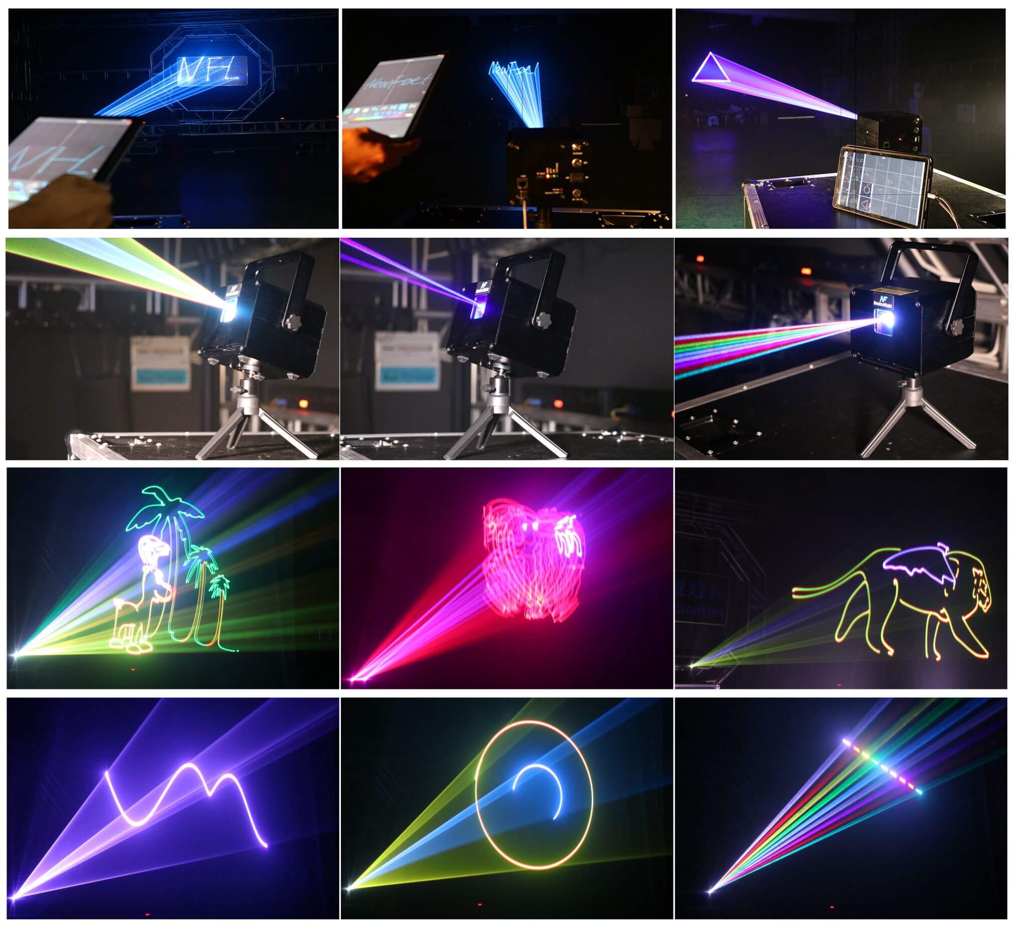 【SG-M5】🔥Amazing Lasercube Plug and Play 3 Watt APP Control RGB Animation Text Programmable Laser Light Projector