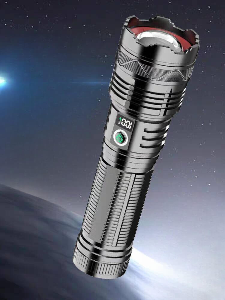 【SG-X22】🔥Super Bright Rechargeable Tactical Laser Zoom Flashlight 100000 Lumens