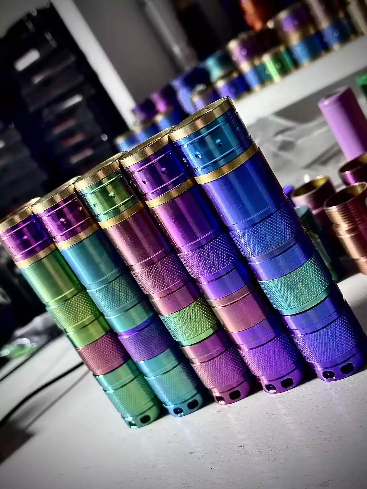 Powerful Titanium Handheld 6000MW Pocket Laser Pointer