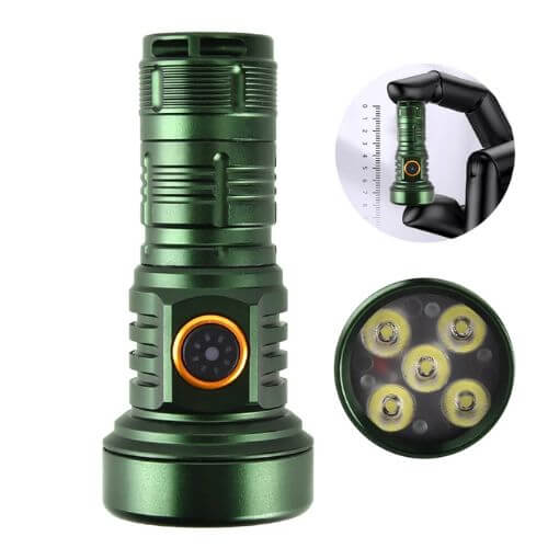 【SG-819】🔥🎁Rechargeable High Power Mini EDC Tactical Flashlight Portable Pocket Torch for Emergencies